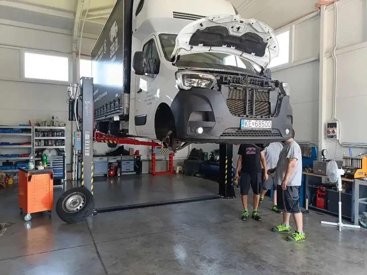 Servisná hala 3H Slovakia v Zemplínskej Širokej